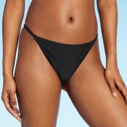 Women's Side Tab Extra Cheeky High Leg Bikini Bottom - Wild Fable™ Black -Wild Fable Shop GUEST 5d612f7f be83 4887 b4bb c74f95361500