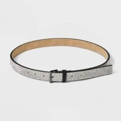 Women's Rhinestone Belt - Wild Fable⢠Black
