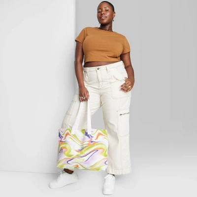 Women's High-Rise Cargo Baggy Jeans - Wild Fable™ Off-White Women's High-Rise Cargo Baggy Jeans - Wild Fable™ Off-White -Wild Fable Shop GUEST 623a52c0 f896 43ba 823b 8280a4d05f82