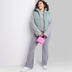 Women's Matte Cropped Puffer Vest - Wild Fable™ -Wild Fable Shop GUEST 673545aa f14f 4427 9953 8d29f490e20d