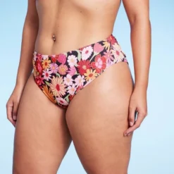 Women's Ribbed High Waist High Leg Cheeky Bikini Bottom - Wild Fable™ -Wild Fable Shop GUEST 68c059a9 9cc2 4cb4 ab16 70762d388920