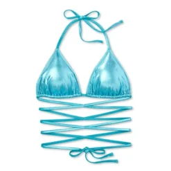 Women's Foil Triangle Bikini Top - Wild Fable™ Teal Green -Wild Fable Shop GUEST 6a63d0ee ccfa 4c0b b76d 350dee425e43