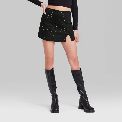 Women's High-Rise Bodycon Mini Skort - Wild Fable™ Black Women's High-Rise Bodycon Mini Skort - Wild Fable™ Black -Wild Fable Shop GUEST 6b04a66d 2f36 4604 9a15 b3c21f7a9096