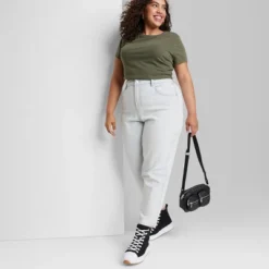 Women's Super-High Rise Tapered Jeans - Wild Fable™ Ultra Light Wash -Wild Fable Shop GUEST 6bc07616 8dff 4522 9e3a 572c492913bd