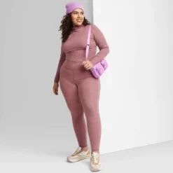 Women's High-Waisted Slim Fit Skinny Synthetic Leggings - Wild Fable™ -Wild Fable Shop GUEST 6e101415 5493 47c1 861e 09c2351713b2