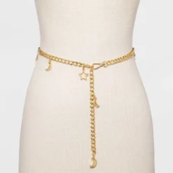 Women's Celestial Chain Belt - Wild Fable™ Gold
