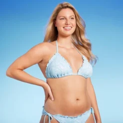 Women's Lace Detail Triangle Bikini Top - Wild Fable™ Blue -Wild Fable Shop GUEST 77c75d63 7394 4800 abd4 1949a89d4b94