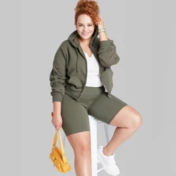 Women's Cropped Zip-Up Hoodie - Wild Fable™ -Wild Fable Shop GUEST 7f009af7 5ff2 4eb5 ac50 6be216eeefbf