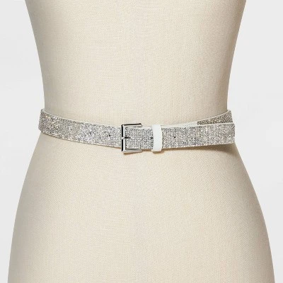 Women's Rhinestone Belt - Wild Fable™ White Women's Rhinestone Belt - Wild Fable™ White -Wild Fable Shop GUEST 7f964599 a33b 4773 8d15 2267ee80b688