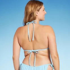 Women's Mixed Icon Crochet Triangle Bikini Top - Wild Fable™ Blue -Wild Fable Shop GUEST 811a97da c3fa 4369 96d7 c1d1a33c9c19