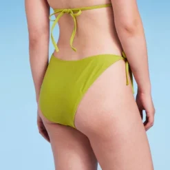 Women's Crochet Trim Side-Tie High Leg Extra Cheeky Bikini Bottom - Wild Fable™ Green 3 Women's Crochet Trim Side-Tie High Leg Extra Cheeky Bikini Bottom - Wild Fable™ Green -Wild Fable Shop GUEST 85f846de 3b0e 447e bc58 67874490c8c6