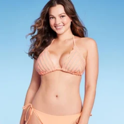 Women's Crochet Triangle Bikini Top - Wild Fable™ Peach -Wild Fable Shop GUEST 8b0eaa0f a993 4a69 948b 03ada0431982