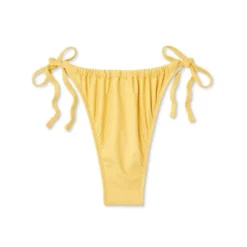 Women's Side-Tie Ultra High Leg Adjustable Coverage Bikini Bottom - Wild Fable™ Yellow -Wild Fable Shop GUEST 8c401498 d6f2 427e adbc 0d03a3cb1886
