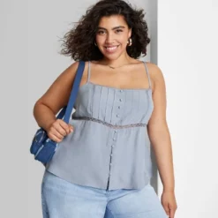 Women's Lace Trim Babydoll Cami - Wild Fable™ -Wild Fable Shop GUEST 8cfa7058 5065 408c a88c bd2ba58f3a70