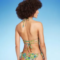 Women's Triangle Wrap Bikini Top - Wild Fable™ Multi Floral Print -Wild Fable Shop GUEST 8df5f796 7818 46e2 ba4c 1fc059124ce4