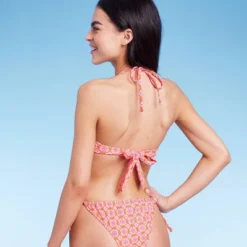 Women's U Bralette Multiway Bikini Top - Wild Fable™ Orange Tile Print -Wild Fable Shop GUEST 902c344d 30ba 4701 b257 c8be6c82f4cf