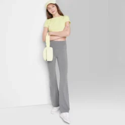 Women's High-Waisted Flare Leggings - Wild Fable™ Heather Gray 2 Women's High-Waisted Flare Leggings - Wild Fable™ Heather Gray -Wild Fable Shop GUEST 90a4be30 da89 4939 a3a6 0aca3cbfb7c4