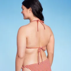 Women's Ribbed Triangle Bikini Top - Wild Fable™ Geo Print -Wild Fable Shop GUEST 916b4a65 4dfc 452e ae98 93008d7b2864