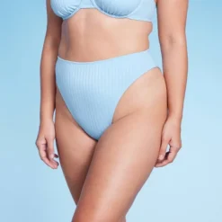 Women's Ribbed High Leg Cheeky High Waist Bikini Bottom - Wild Fable™ 2 Women's Ribbed High Leg Cheeky High Waist Bikini Bottom - Wild Fable™ -Wild Fable Shop GUEST 94b31c2a 5dd6 4ee1 8a1b baf052234542