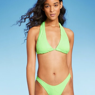 Women's Terry Textured U-Neck Multi-Way Bralette Bikini Top - Wild Fable™ Tropical Green Women's Terry Textured U-Neck Multi-Way Bralette Bikini Top - Wild Fable™ Tropical Green -Wild Fable Shop GUEST 95bfa708 9c41 4949 8fb8 3365bbeac40e
