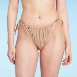 Women's Chain Detail Side-Tie Adjustable Coverage Bikini Bottom - Wild Fable™ Brown -Wild Fable Shop GUEST 9c2c098c 4754 4da2 925a fa29ecd1bbe3