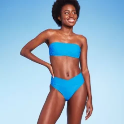 Women's Crossover High Leg Cheeky Mid-Rise Bikini Bottom - Wild Fable™ -Wild Fable Shop GUEST a0aa0c57 dce1 4766 87ad a04c2e7a3de4