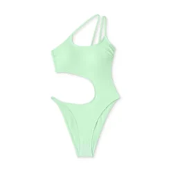 Women's One Shoulder Cut Out One Piece Swimsuit - Wild Fable™ Light Green -Wild Fable Shop GUEST a0fa35e7 6cf3 4ce4 a7b9 eccdfa004996