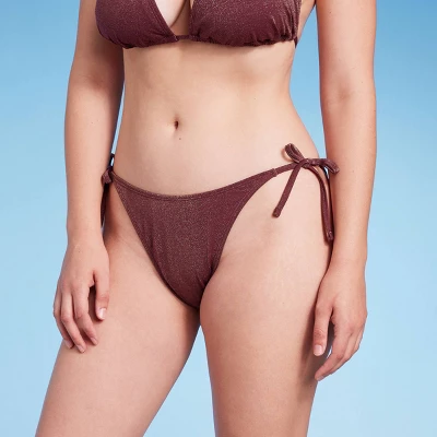 Women's Side-Tie High Leg Extra Cheeky Bikini Bottom - Wild Fable™ Brown Women's Side-Tie High Leg Extra Cheeky Bikini Bottom - Wild Fable™ Brown -Wild Fable Shop GUEST a338ecaf 94ed 450b 9e93 5e5fa445dafd
