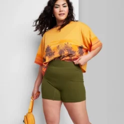 Women's High-Rise Seamless Bike Shorts - Wild Fable™ -Wild Fable Shop GUEST a4d6f6fe a38a 4441 87fc 75c273fdf97c