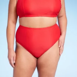 Women's High Waist Cheeky Bikini Bottom - Wild Fable™ Red -Wild Fable Shop GUEST a646cca0 53d0 474f a191 22507164e4d1