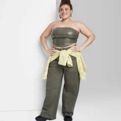 Women's Faux Leather Tube Top - Wild Fable™ -Wild Fable Shop GUEST a672dcfe 1a9d 45d8 82ed 2f69700728a7