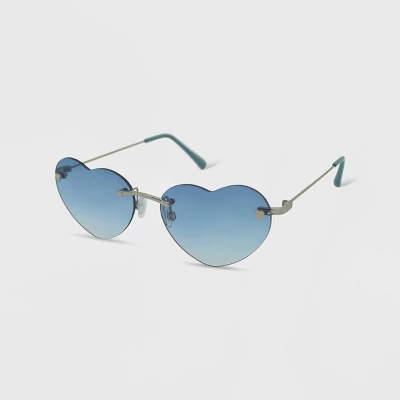 Women's Rimless Metal Heart Novelty Sunglasses - Wild Fable™ Blue Women's Rimless Metal Heart Novelty Sunglasses - Wild Fable™ Blue -Wild Fable Shop GUEST a7a1cf62 6b52 4fc0 96e7 024690b6d65a