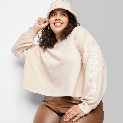 Women's Long Sleeve Heavy Knit T-Shirt - Wild Fable™ Women's Long Sleeve Heavy Knit T-Shirt - Wild Fable™ -Wild Fable Shop GUEST a8eb4dc1 f425 4719 a90a 207537e1703f