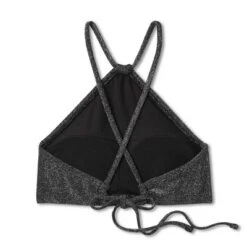 Women's High Next Halter Bralette Bikini Top - Wild Fable™ Black Lurex -Wild Fable Shop GUEST ac245152 e46b 4fdd 9575 830dad9109e4