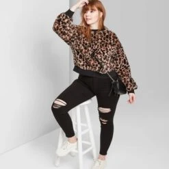 Women's Super-High Rise Distressed Skinny Jeans - Wild Fable™ Black -Wild Fable Shop GUEST ac5fdf13 499a 49b9 b09f bb212afac2bd