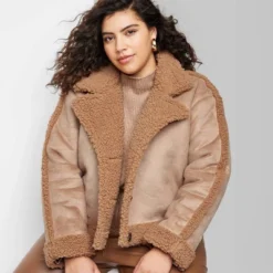 Women's Faux Shearling Jacket - Wild Fable™ 3 Women's Faux Shearling Jacket - Wild Fable™ -Wild Fable Shop GUEST b4a14fe5 b674 4b20 9e0a f8cd8a91271c
