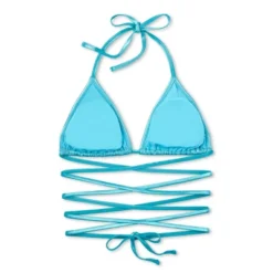 Women's Foil Triangle Bikini Top - Wild Fable™ Teal Green -Wild Fable Shop GUEST b65cb6b9 54cb 4799 acf9 d4ded5bdc0c3