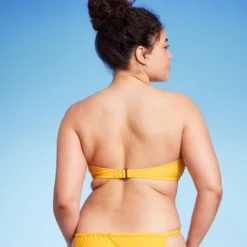 Women's Knot-Front Bandeau Bikini Top - Wild Fable™ Yellow -Wild Fable Shop GUEST b6c2a017 a0e6 4ade 9616 180d51cff5b1