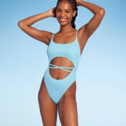 Women's Wrap Cut Out Extra Cheeky One Piece Swimsuit - Wild Fable™ -Wild Fable Shop GUEST b99f6827 a2e1 4bb4 8473 893c28415859