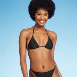 Women's Low Coverage Mini Triangle Bikini Top - Wild Fable™ Black -Wild Fable Shop GUEST ba8c8342 43c6 4d62 a7f6 43b9cf226804