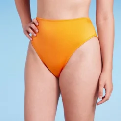 Women's Ribbed High Waist High Leg Extra Cheeky Bikini Bottom - Wild Fable™ Orange -Wild Fable Shop GUEST bc34e0c2 4df9 44ed a9dc 3845fb82861d