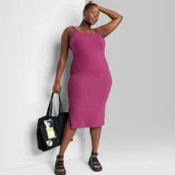 Women's Knit Midi Bodycon Dress - Wild Fable™ -Wild Fable Shop GUEST be681c49 2a2b 44c9 8b41 dcd173f2a5e4