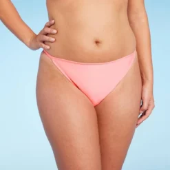 Women's Side Tab Cheeky Bikini Bottom - Wild Fable™ Pink -Wild Fable Shop GUEST be953595 fa77 415b 9c1f f81a7d086544