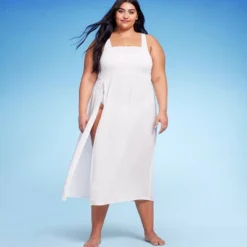 Women's Smocked High Slit Convertible Cover Up Dress - Wild Fable™ -Wild Fable Shop GUEST c45df215 bfa4 4f53 8845 a95cc6096cc9