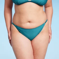 Women's Crochet Overlay Extra Cheeky Bikini Bottom - Wild Fable™ Green -Wild Fable Shop GUEST caf16eaa 990d 4e95 aee9 e546a644abbc