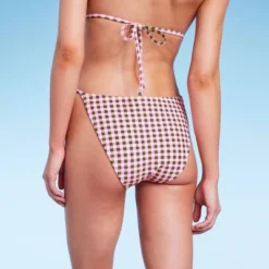 Women's High Leg Cheeky Bikini Bottom - Wild Fable™ Multi Check Print -Wild Fable Shop GUEST ccd7b968 4a37 45c7 b58a 4de2ee536d2b