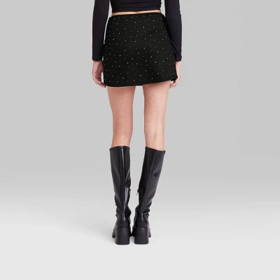 Women's High-Rise Bodycon Mini Skort - Wild Fable™ Black Women's High-Rise Bodycon Mini Skort - Wild Fable™ Black -Wild Fable Shop GUEST cdfc97ec 2587 40e5 b993 d8dbcd13cacd