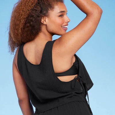 Women's Side-Tie Cover Up Cropped Tank Top - Wild Fable™ Women's Side-Tie Cover Up Cropped Tank Top - Wild Fable™ -Wild Fable Shop GUEST ceb63246 8140 4576 8d4c acaa8dba1722