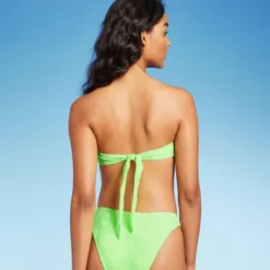 Women's Terry Textured U-Neck Multi-Way Bralette Bikini Top - Wild Fable™ Tropical Green 6 Women's Terry Textured U-Neck Multi-Way Bralette Bikini Top - Wild Fable™ Tropical Green -Wild Fable Shop GUEST cf31af9c 1f9c 4572 8eba d164fc67e9a9