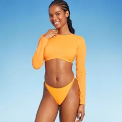 Women's Cropped Open Back Rashguard - Wild Fable™ -Wild Fable Shop GUEST cfb9da53 4bbd 4501 b260 fe22938fef04